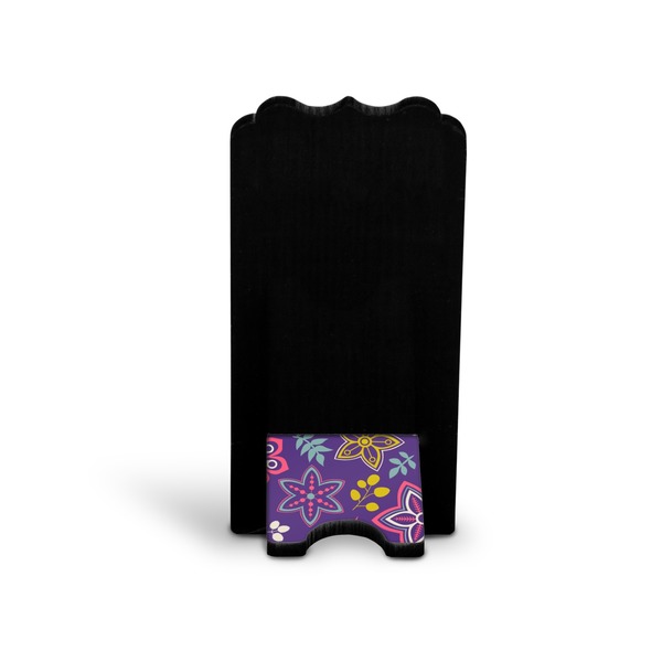 Simple Floral Stylized Phone Stand - Back