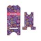 Simple Floral Stylized Phone Stand - Front & Back - Small