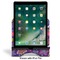 Simple Floral Stylized Tablet Stand - Front with ipad