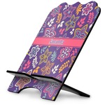 Simple Floral Stylized Tablet Stand (Personalized)