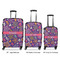 Simple Floral Suitcase Set 1 - APPROVAL