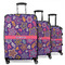 Simple Floral Suitcase Set 1 - MAIN