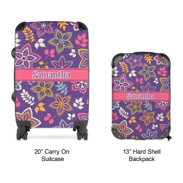 Simple Floral Suitcase Set 4 - APPROVAL