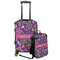 Simple Floral Kids 2-Piece Luggage Set - Suitcase & Backpack (Personalized)