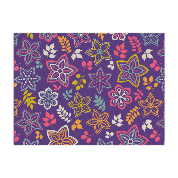 Custom Simple Floral Large Tissue Papers Sheets - Heavyweight