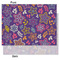Simple Floral Tissue Paper - Heavyweight - Medium - Front & Back