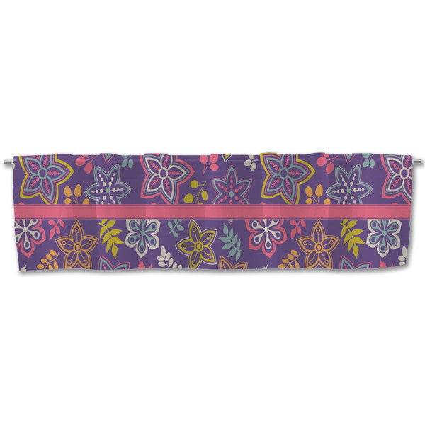 Simple Floral Valance - Front