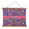 Simple Floral Wall Hanging Tapestry - Wide (Personalized)
