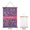 Simple Floral Wall Hanging Tapestry - Portrait - APPROVAL