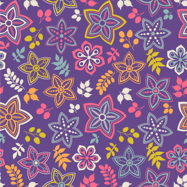 Simple Floral Wallpaper Square