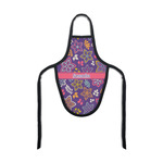 Simple Floral Bottle Apron (Personalized)