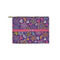 Simple Floral Zipper Pouch Small (Front)