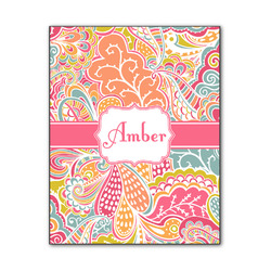 Abstract Foliage Wood Print - 11x14 (Personalized)