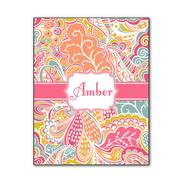 Custom Abstract Foliage Wood Print - 11x14 (Personalized)