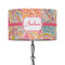 Abstract Foliage 12" Drum Lamp Shade - Fabric (Personalized)