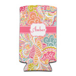 Abstract Foliage Can Cooler (tall 12 oz) (Personalized)