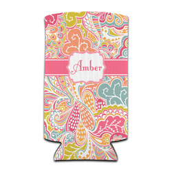 Abstract Foliage Can Cooler (tall 12 oz) (Personalized)