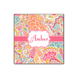 Abstract Foliage Wood Print - 12x12 (Personalized)