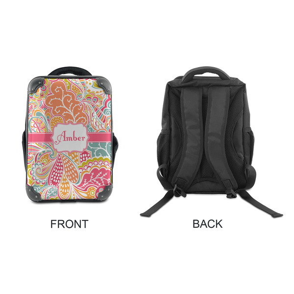 Abstract Foliage 15" Backpack - APPROVAL