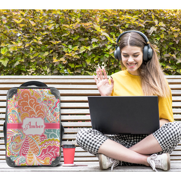 Abstract Foliage 15" Backpack - LIFESTYLE