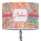 Abstract Foliage Drum Lamp Shade (Personalized)