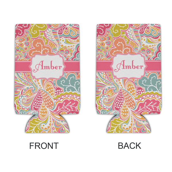 Abstract Foliage 16oz Can Sleeve - APPROVAL