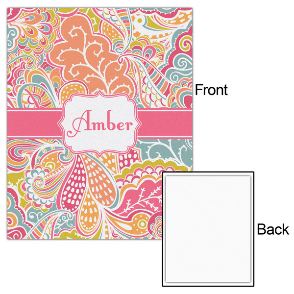 Abstract Foliage 16x20 - Matte Poster - Front & Back