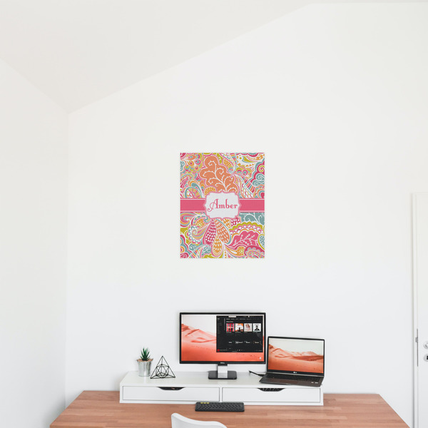 Abstract Foliage 16x20 - Matte Poster - On the Wall