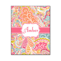 Abstract Foliage Wood Print - 16x20 (Personalized)