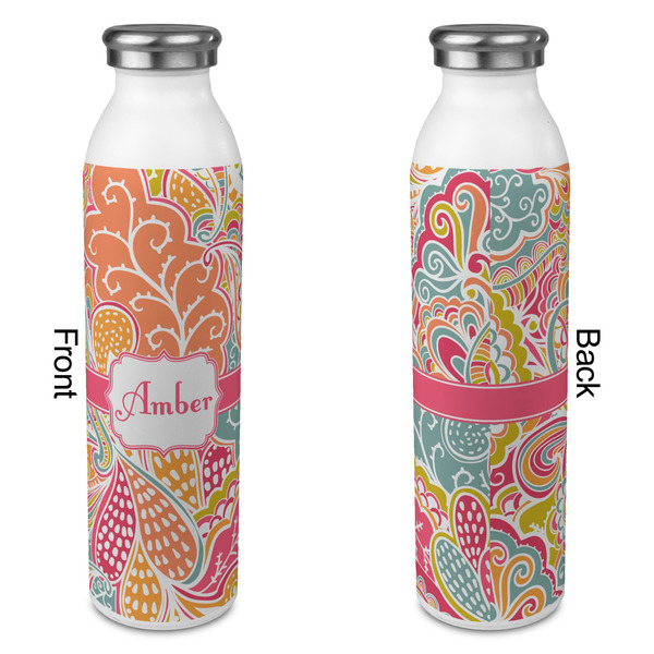 Abstract Foliage 20oz Water Bottles - Full Print - Approval