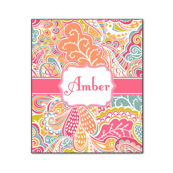 Abstract Foliage 20x24 Wood Print - Front View