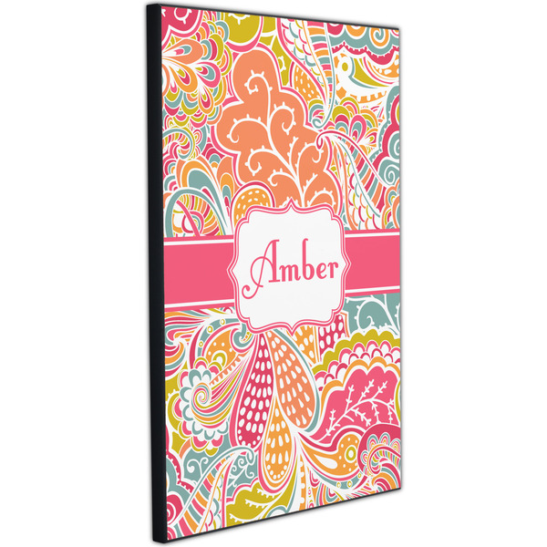 Abstract Foliage 20x30 Wood Print - Angle View