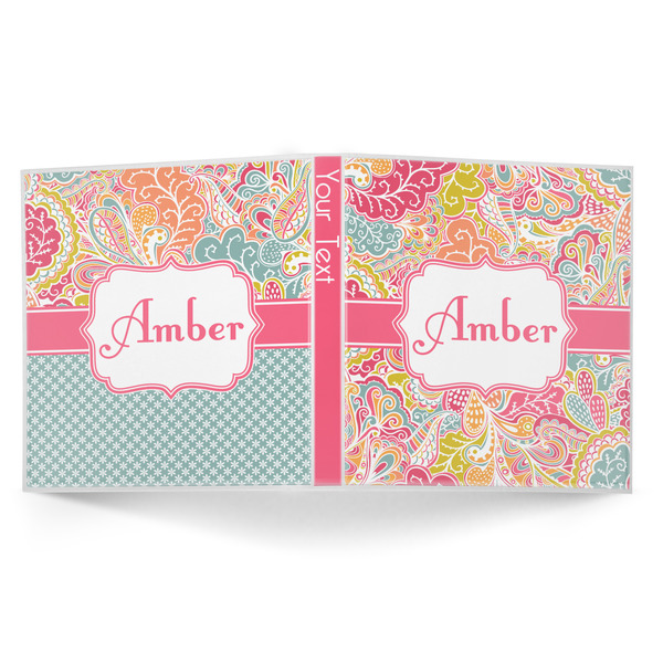 Abstract Foliage 3-Ring Binder Approval- 1in