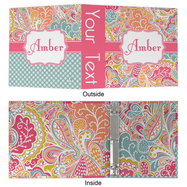 Abstract Foliage 3 Ring Binders - Full Wrap - 2" - APPROVAL