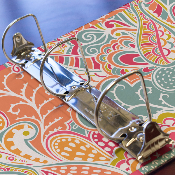 Abstract Foliage 3 Ring Binders - Full Wrap - 2" - DETAIL