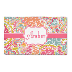 Abstract Foliage 3' x 5' Patio Rug (Personalized)