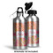 Abstract Foliage Aluminum Water Bottle - Alternate lid options
