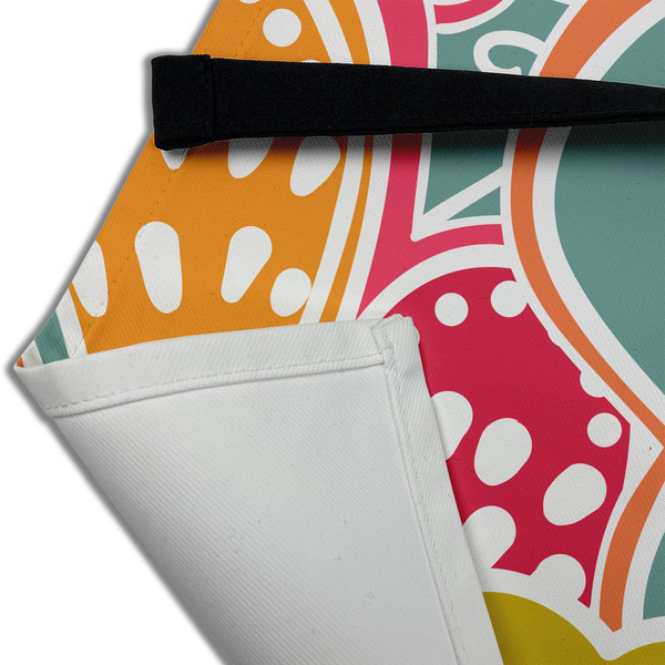 Abstract Foliage Apron - (Detail)