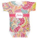 Abstract Foliage Baby Bodysuit 12-18 (Personalized)