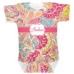 Abstract Foliage Baby Bodysuit (Personalized)