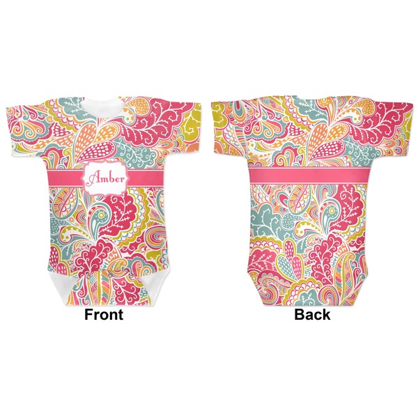 Abstract Foliage Baby Bodysuit Approval