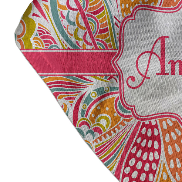 Abstract Foliage Bandana Detail