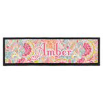 Abstract Foliage Bar Mat (Personalized)
