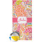 Abstract Foliage Beach Towel (Personalized)