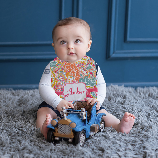 Abstract Foliage Bib Lifestyle Boy