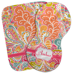 Abstract Foliage Burp Cloth (Personalized)