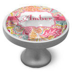 Abstract Foliage Cabinet Knob (Personalized)