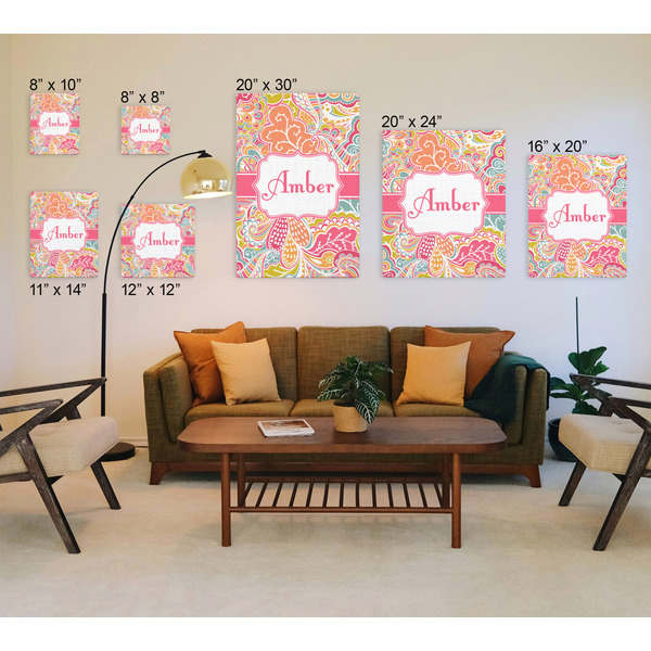 Abstract Foliage Canvas Prints - Multiple Sizes