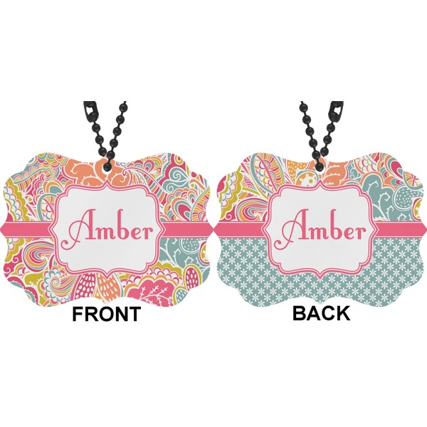 Abstract Foliage Car Ornament (Approval)