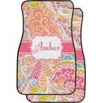 Abstract Foliage Car Floor Mats (Personalized)